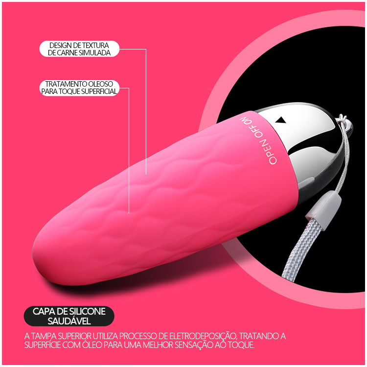 Mini Vibrador Portátil com Design Discreto 