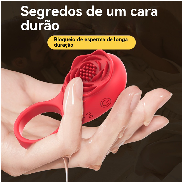 Anel Peniano Vibratório com Controle APP 