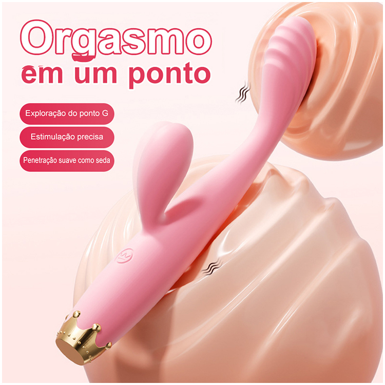 Vibrador Duplo com Aquecimento
