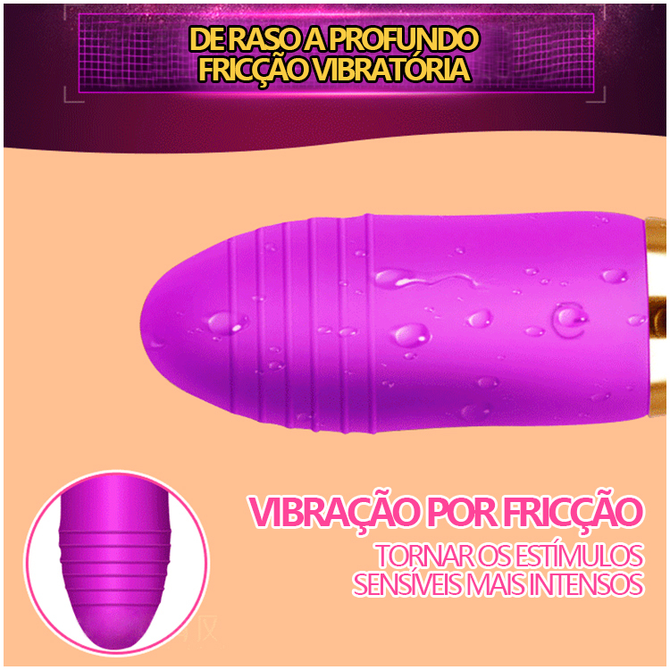 Mini Bullet Vibrador com Controle Remoto