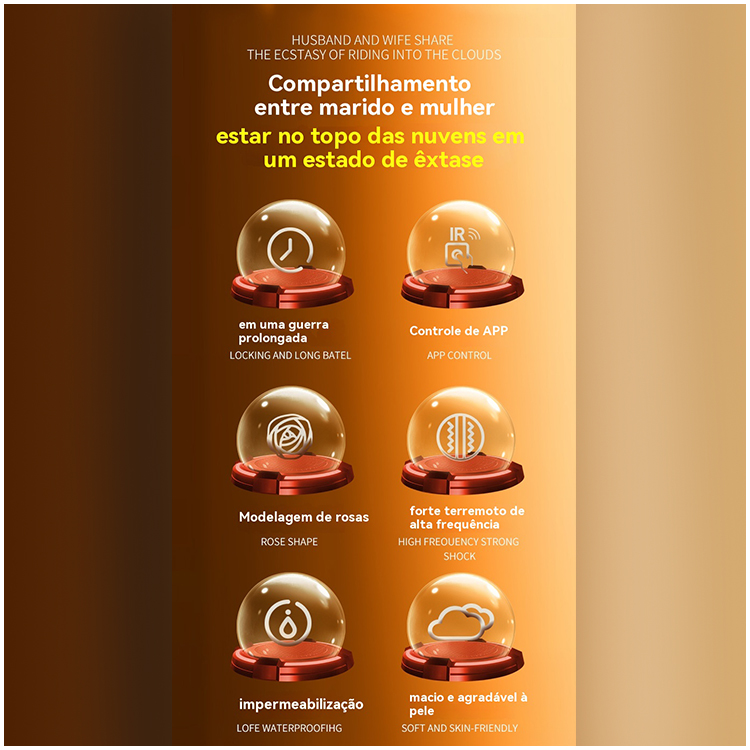 Anel Peniano Vibratório com Controle APP 