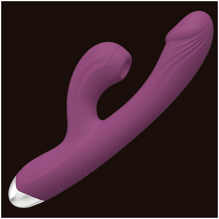 Vibrador com Sucção e Aquecimento
