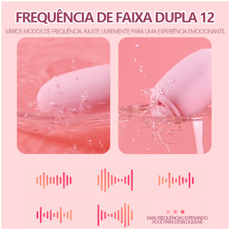 Vibrador Duplo com Estimulação por Vibração e Lamber – Estojo Magnético Recarregável