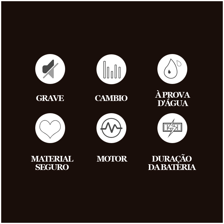 Vibrador Bala com Controle Remoto