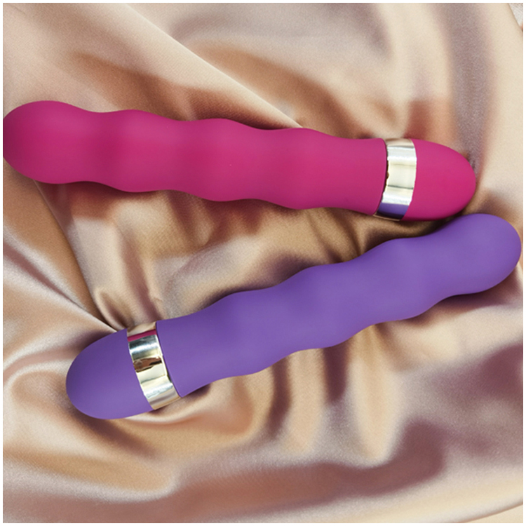 Vibrador Ondulado em ABS – Design de Espiral, Multi-frequência, Resistente à Água