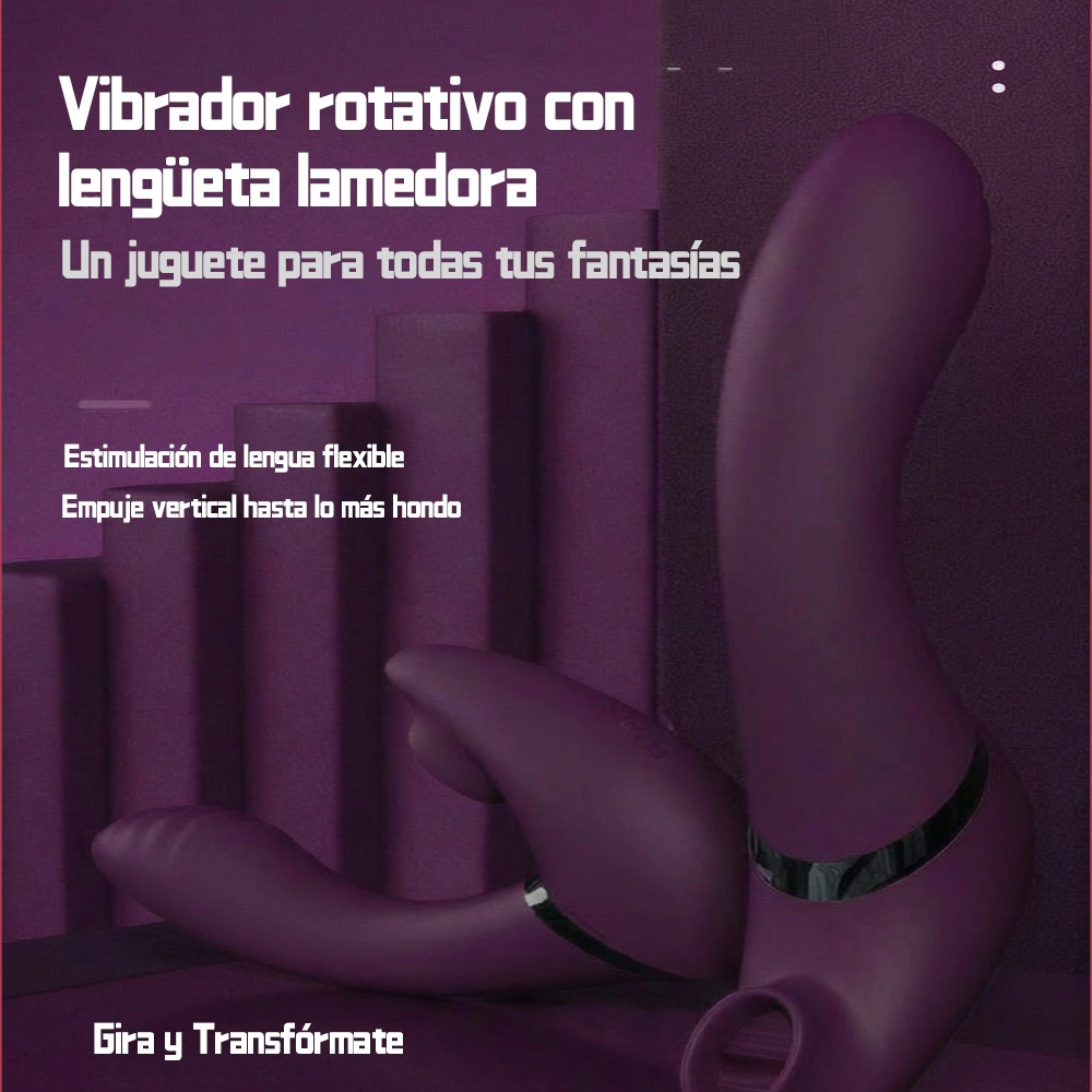 Vibrador recarregável estimulador de clitóris chupador G spot oral vaginal