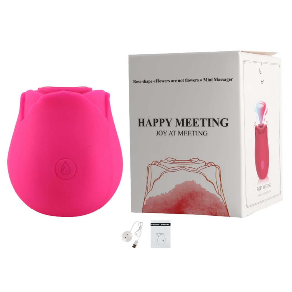 Rechargeable Clitoral Sucker Pink Female Vibrator Clitoral Stimulator Sex shop