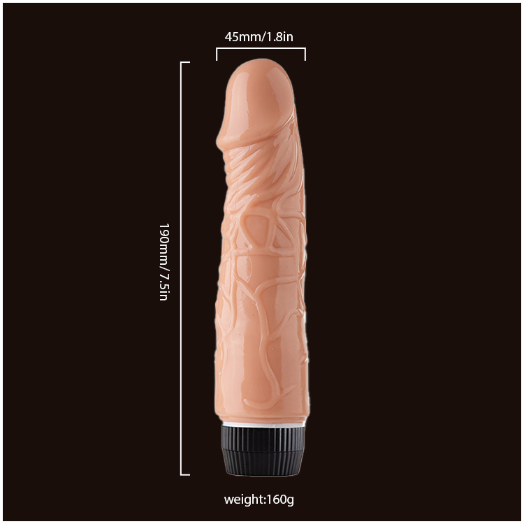 Vibrador Realístico com Vibração Ajustável