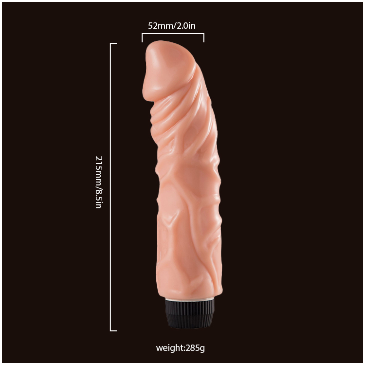 Vibrador Realístico 8,5 Polegadas
