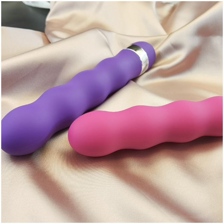 Vibrador Ondulado em ABS – Design de Espiral, Multi-frequência, Resistente à Água