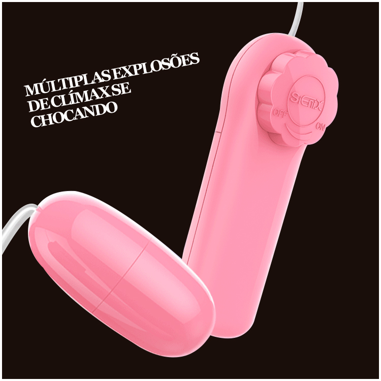 Vibrador Bala com Controle Remoto