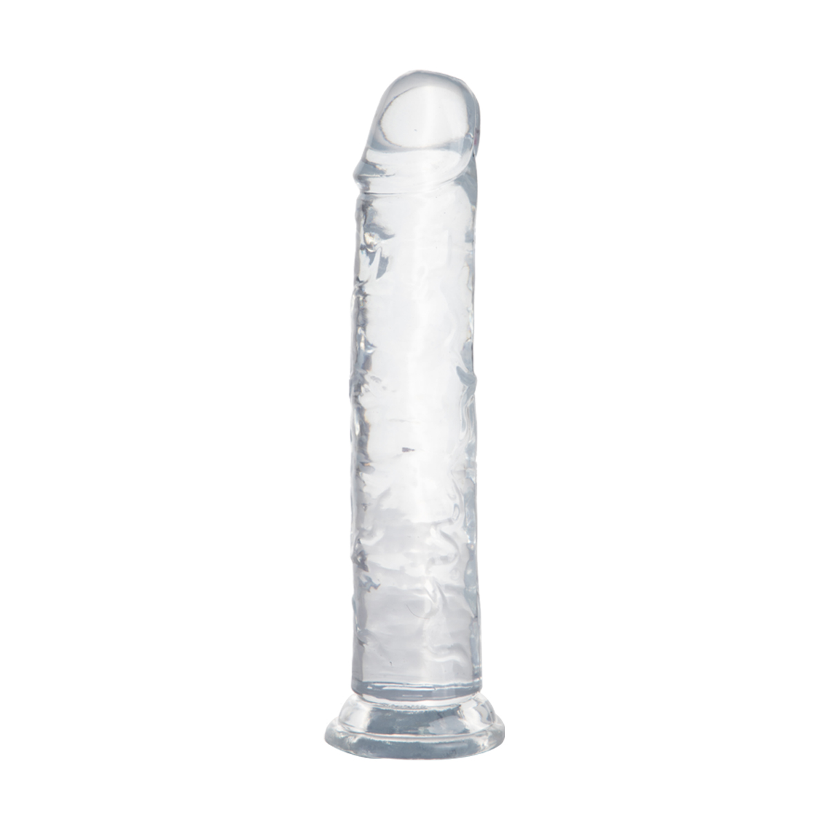 Dildo Realístico Transparente com Ventosa