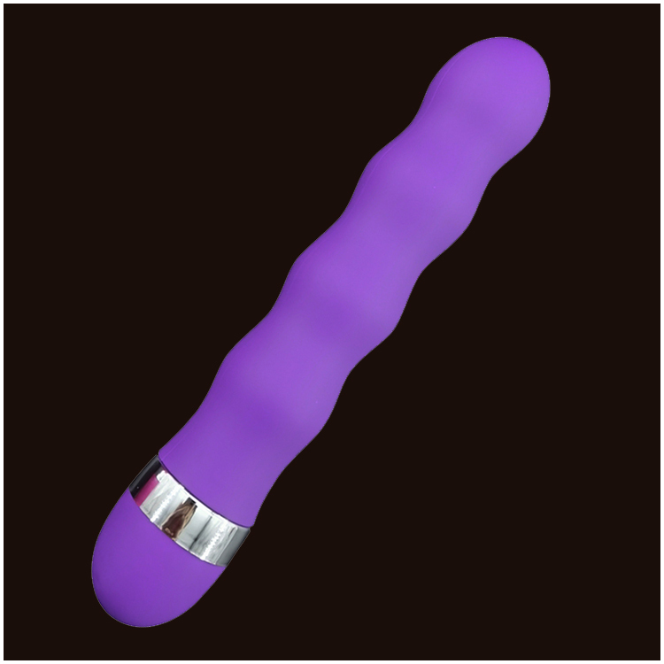 Vibrador Ondulado em ABS – Design de Espiral, Multi-frequência, Resistente à Água