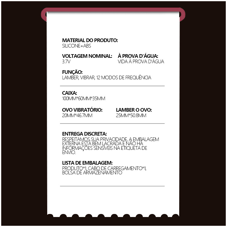 Vibrador Duplo com Estimulação por Vibração e Lamber – Estojo Magnético Recarregável
