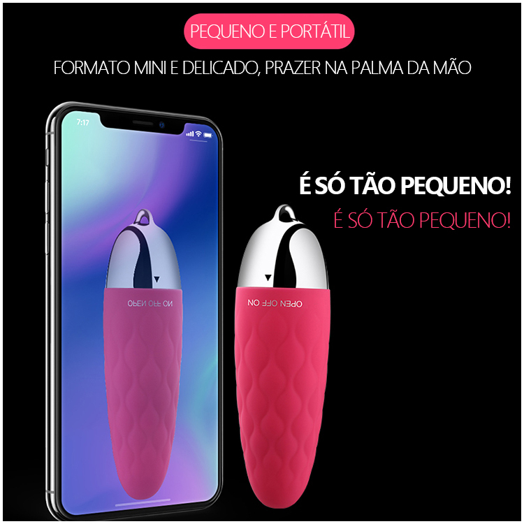 Mini Vibrador Portátil com Design Discreto 
