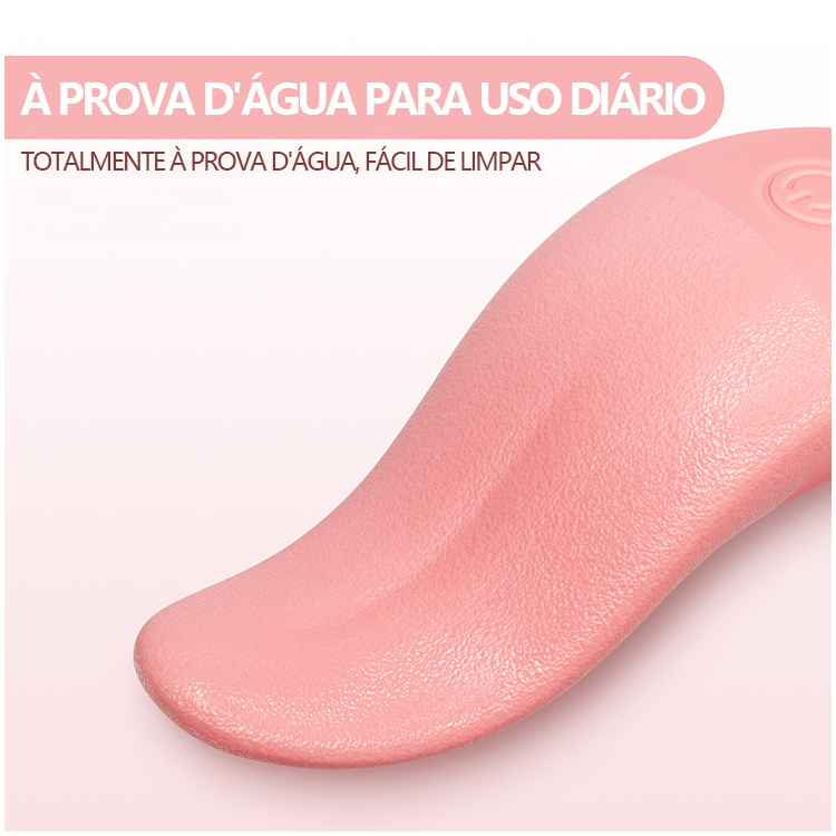 Vibrador de Língua com 10 Modos