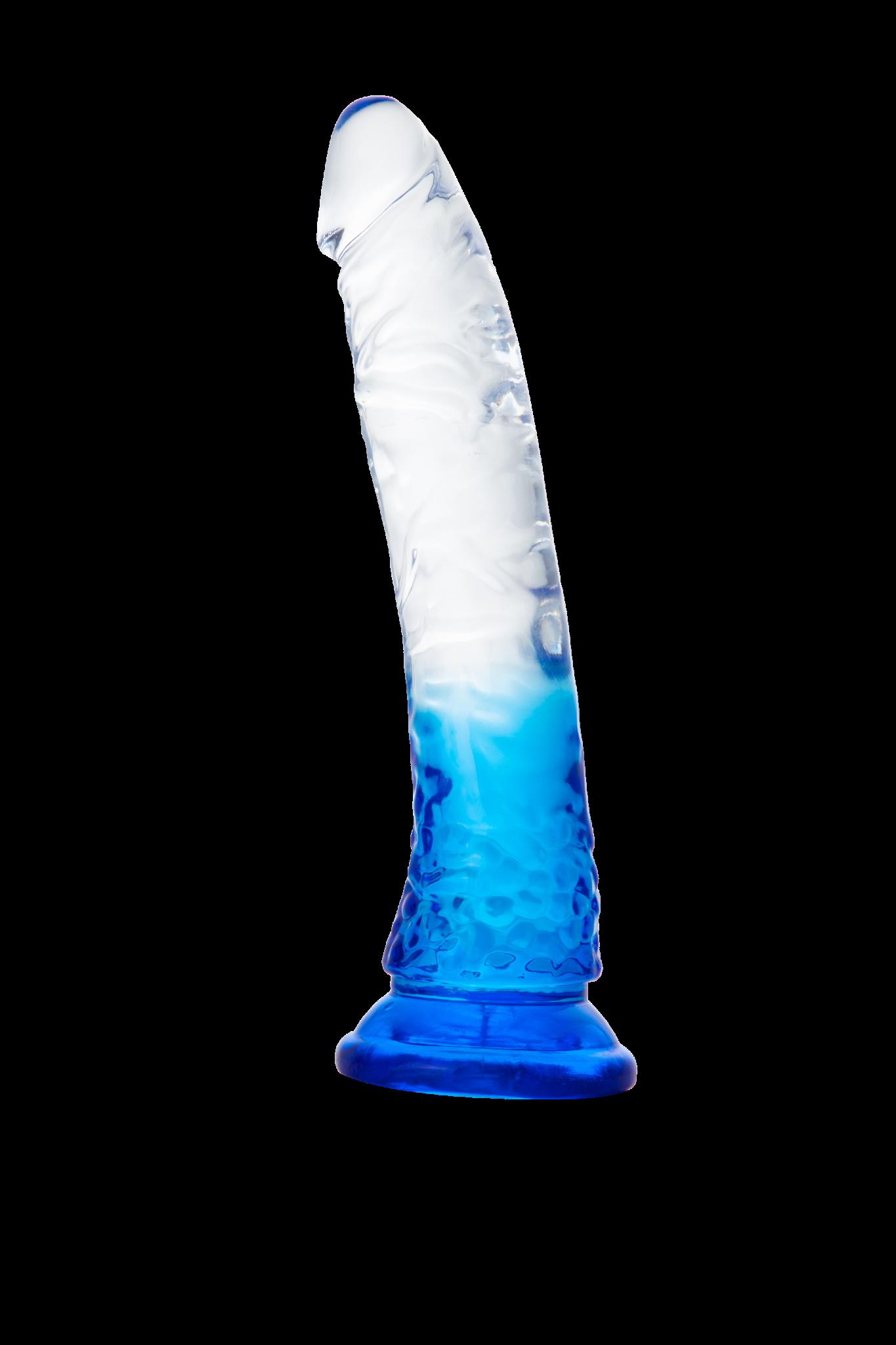 Dildo Transparente com Base de Sucção