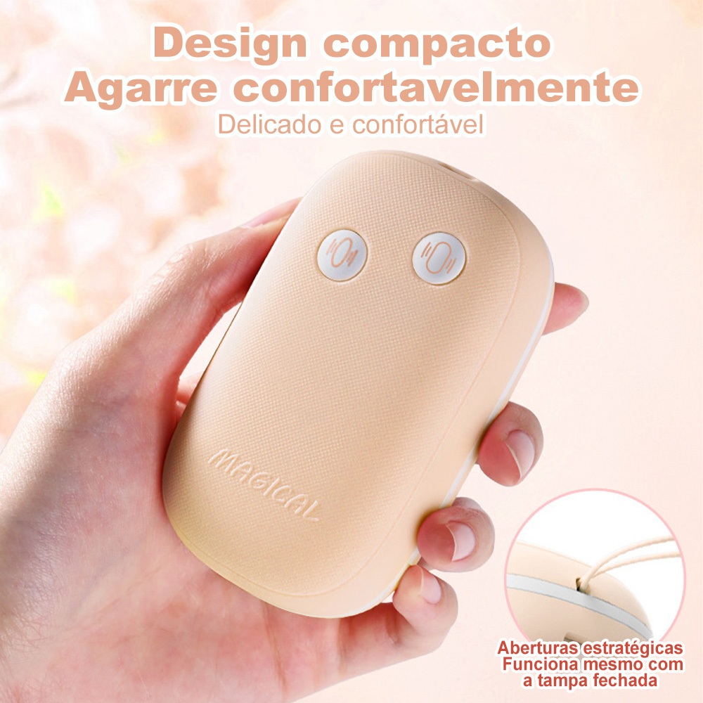 Vibrador Duplo 2 em 1 – Sucção + Vibração, 12 Modos, USB-C, Silencioso, 2 Cores