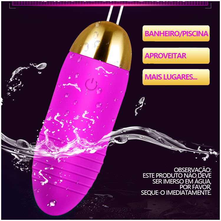 Mini Bullet Vibrador com Controle Remoto