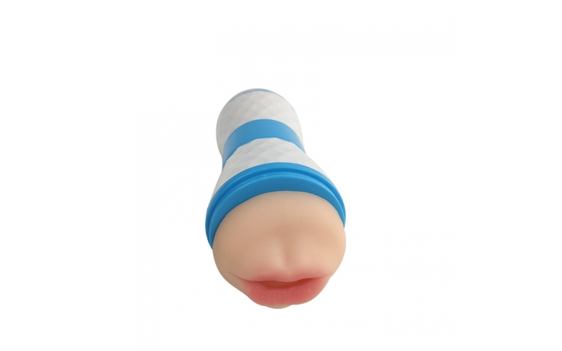 Masturbador Masculino 4D com Duplo Canal