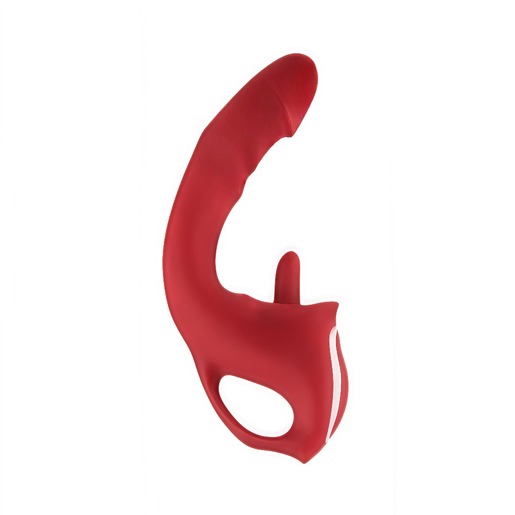 Vibrador Rabbit Recarregável Língua LANÇAMENTO Para Mulheres Estimulador de Clitóris Ponto G