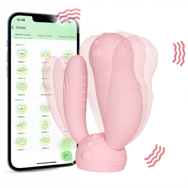 Vibrador Bluetooth Sem Fio – Controle no Celular, 9 Modos de Vibração, Uso com Calcinha