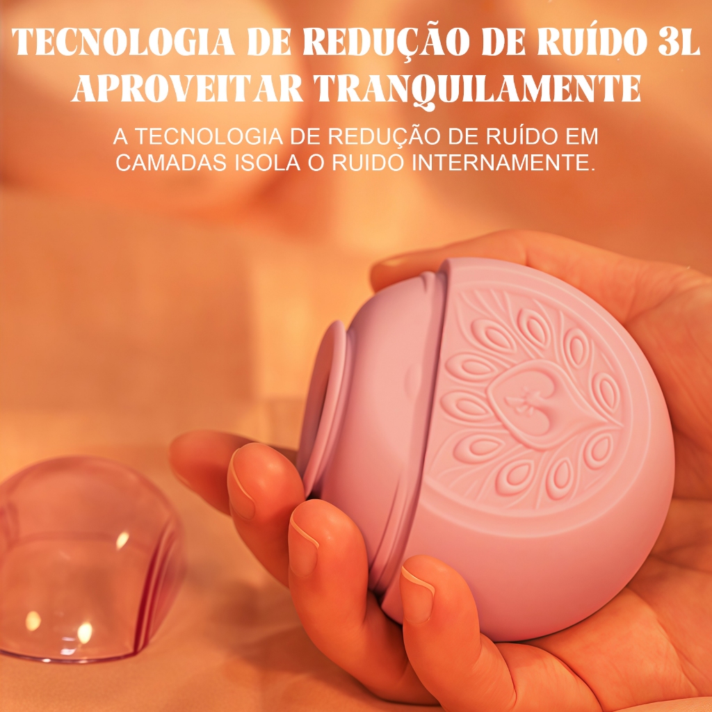 Estimulador de Clitóris Premium · Tecnologia de Sucção · Recarregável e Silencioso
