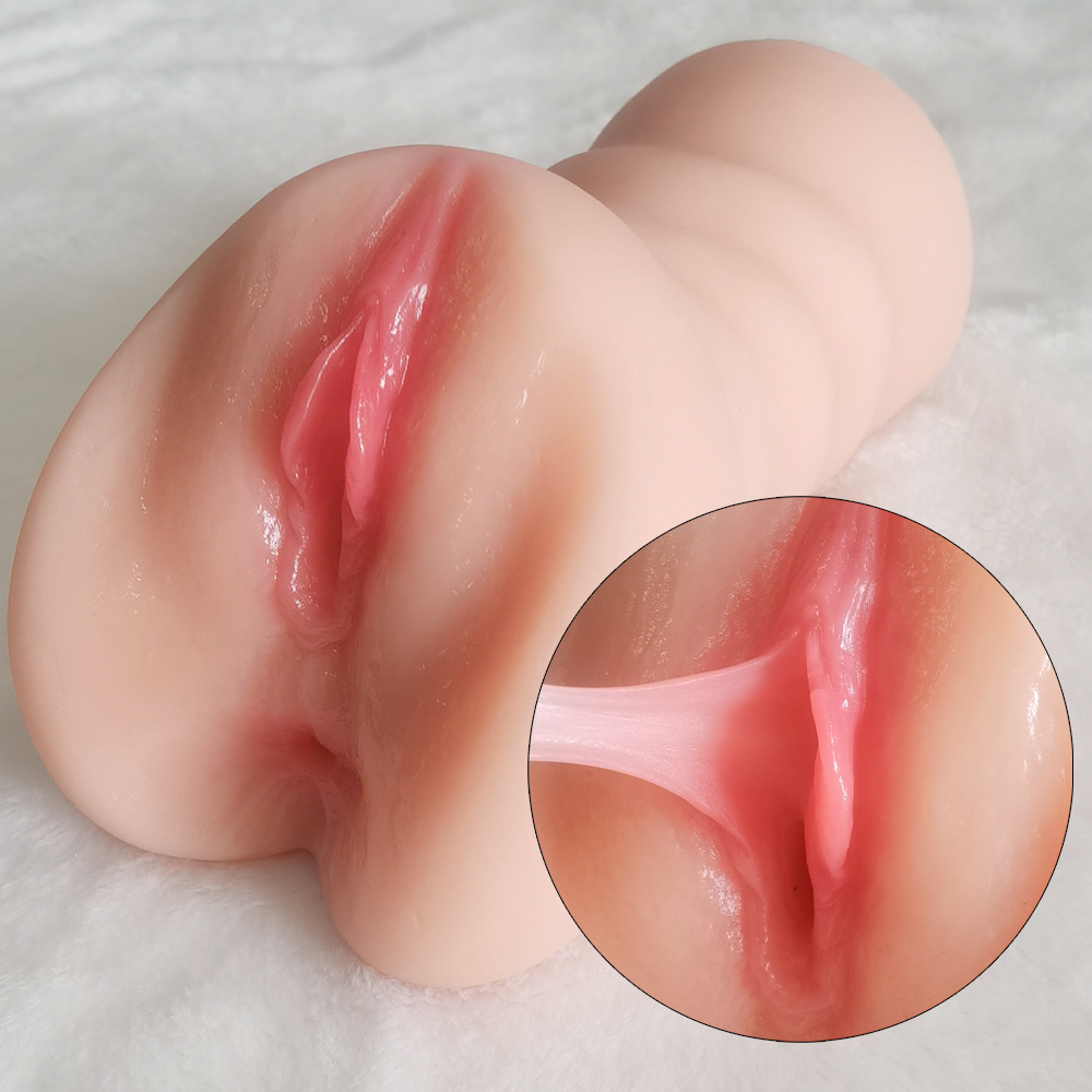 Masturbador Masculino com Duplo Canal