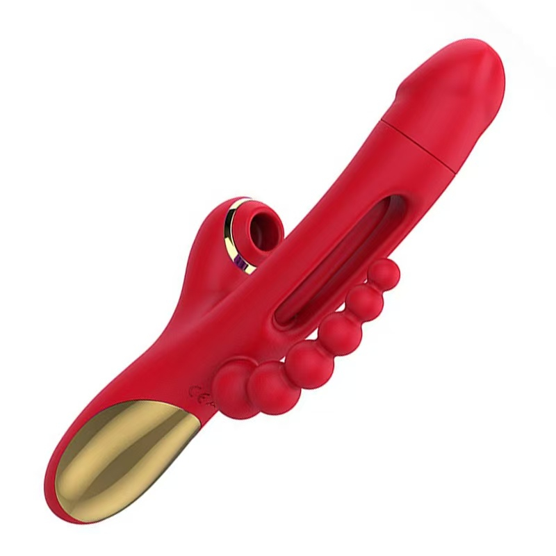 Vibrador Feminino com Sucção e Vibração – Tripla Estimulação, Potente e Discreto