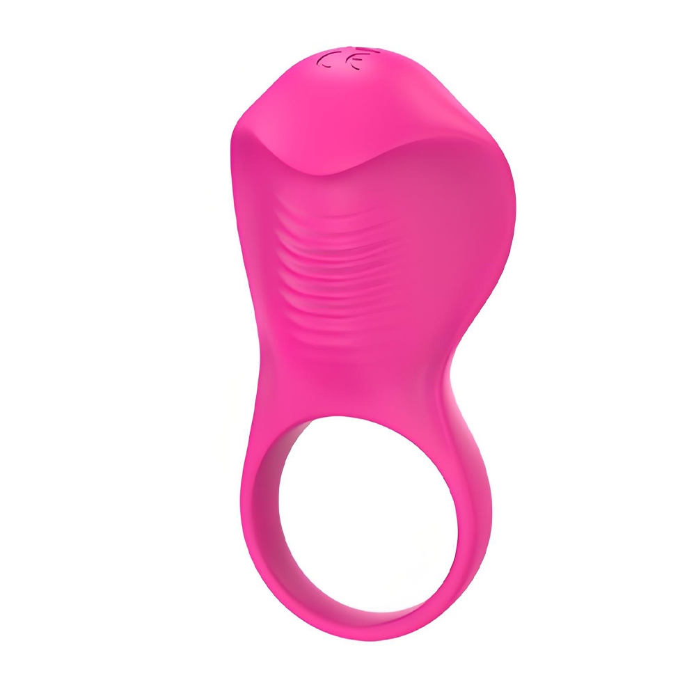 Anel Peniano Vibratório Recarregável | Silicone Macio e Flexível | Massageador Masculino
