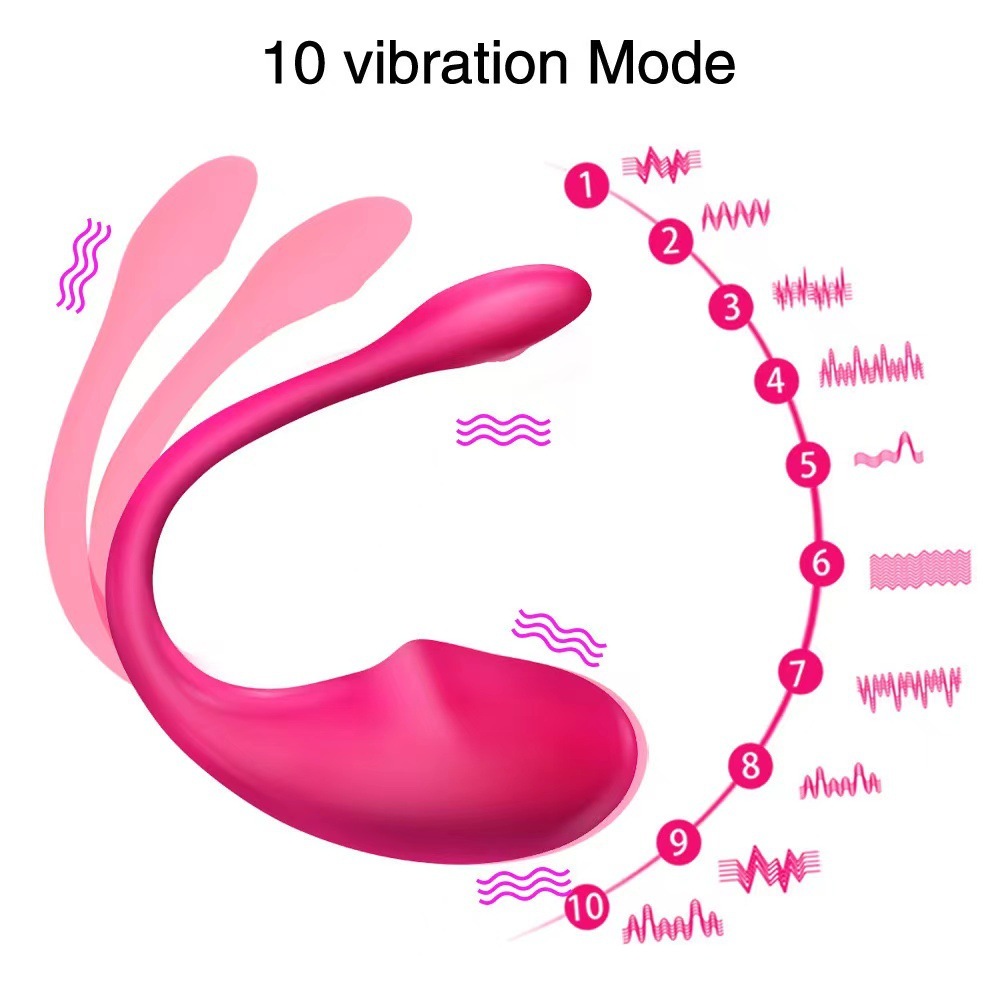 Vibrador Bluetooth Controle no celular a Distância via App;Recarregável via usb TD-MUSICA