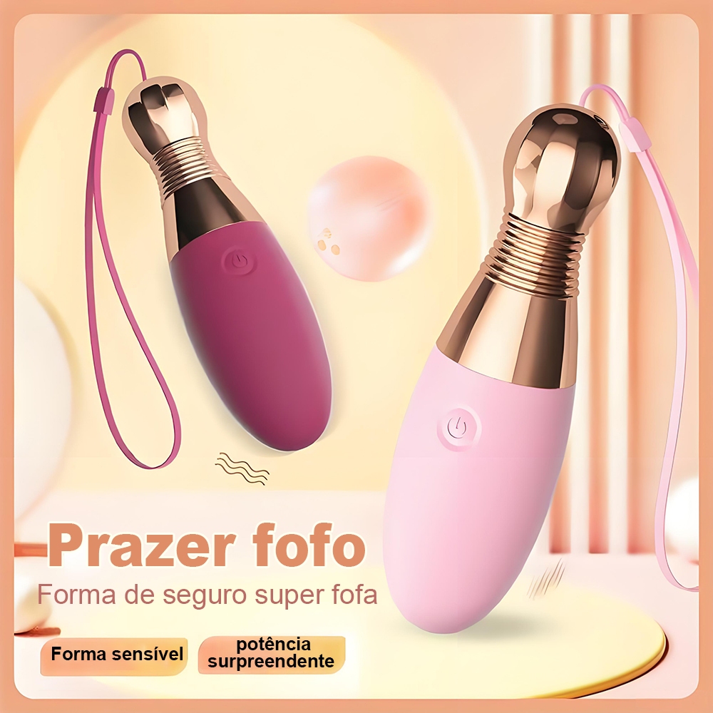 Vibrador Feminino com Controle Remoto Sem Fio | 10 Modos de Vibração | Discreto e Silencioso | Ideal para Iniciantes