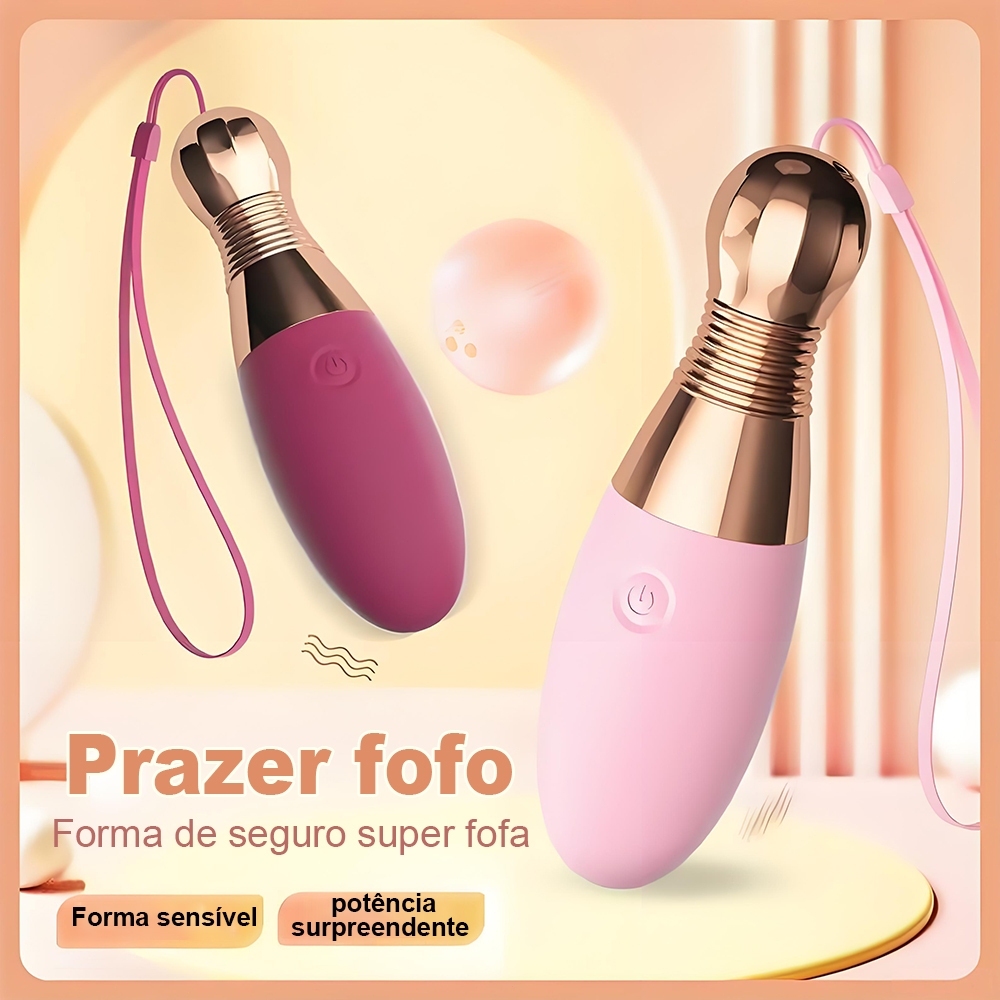 Vibrador Feminino com Controle Remoto Sem Fio | 10 Modos de Vibração | Discreto e Silencioso | Ideal para Iniciantes