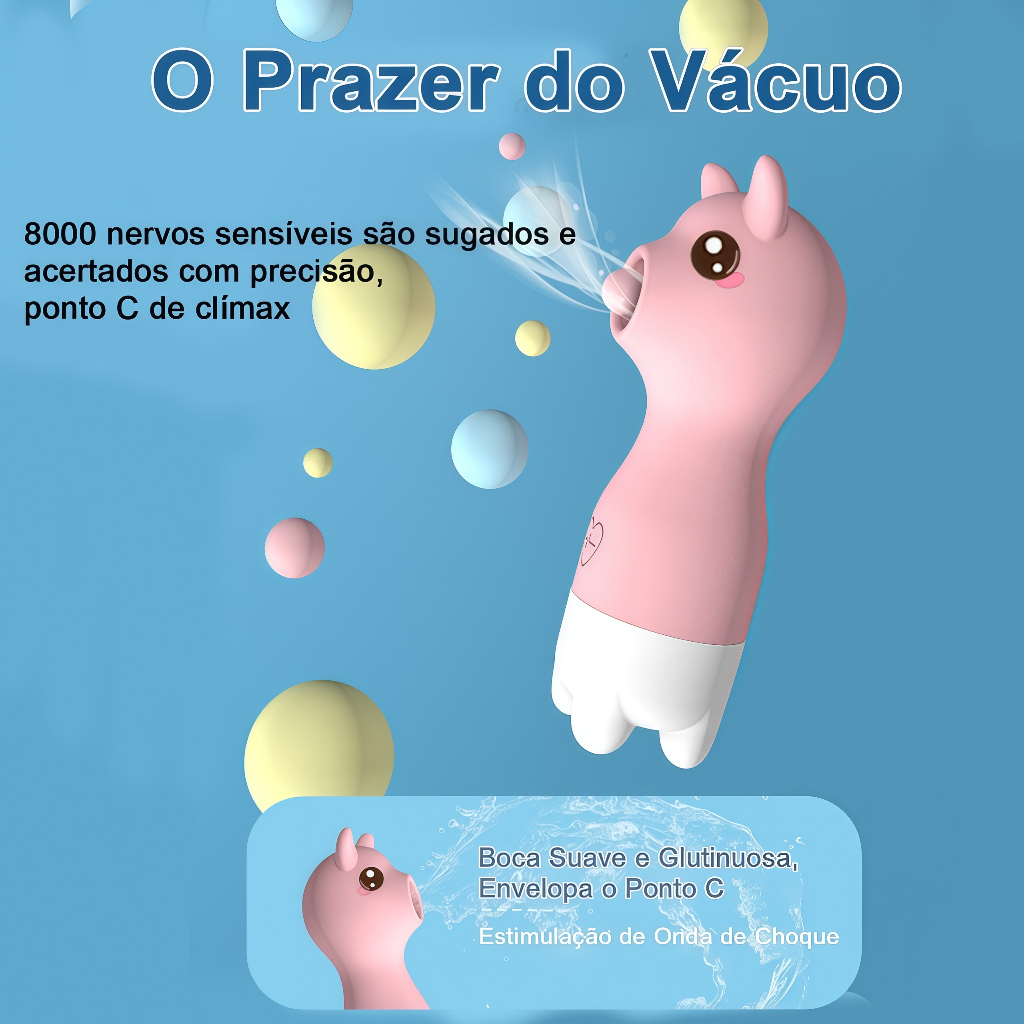 Vibrador Gatinho Sugador de Clitóris · Sucção + Vibração · 12 Modos · USB Recarregável · Silencioso