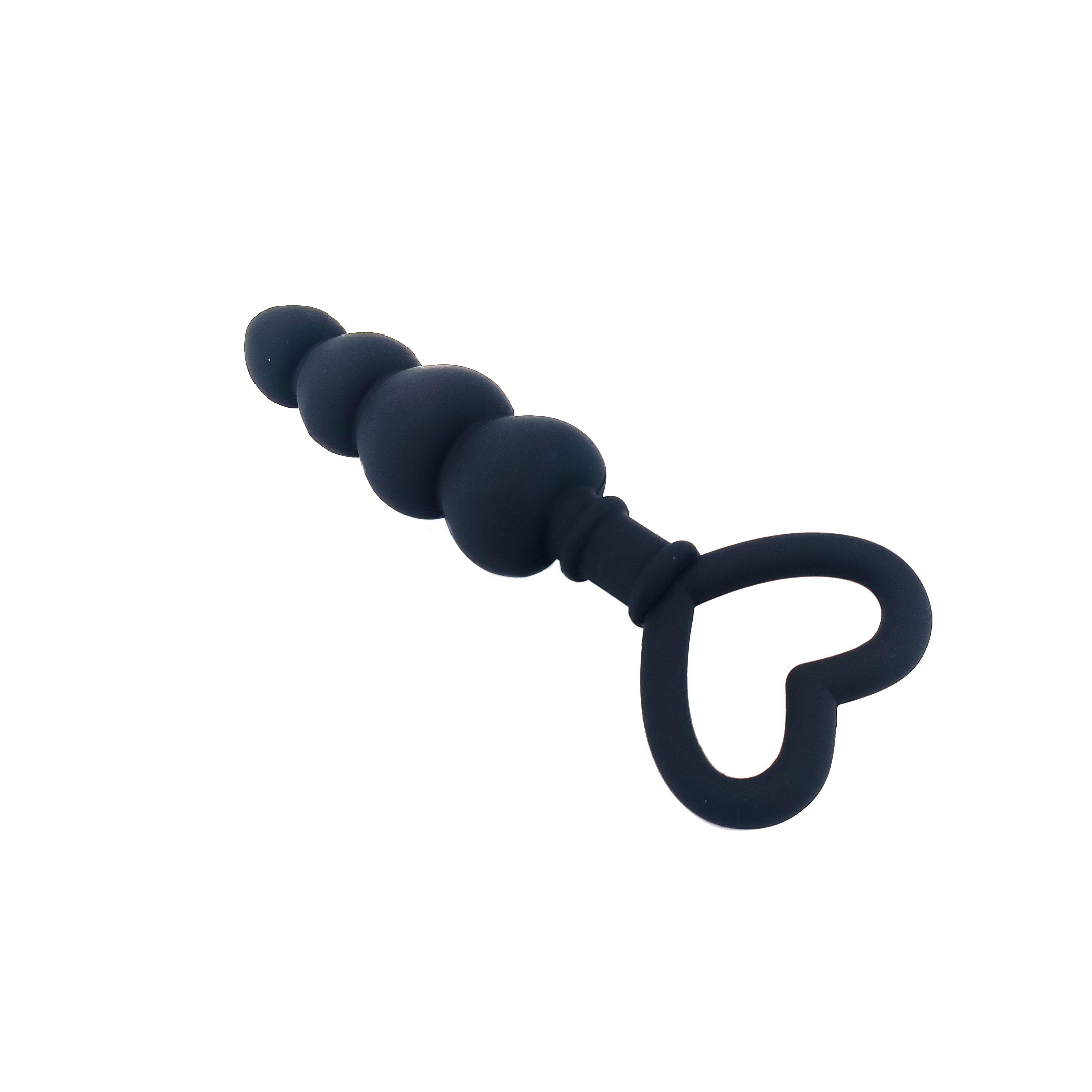 Plug Anal com Alça em Coração – 14,8cm