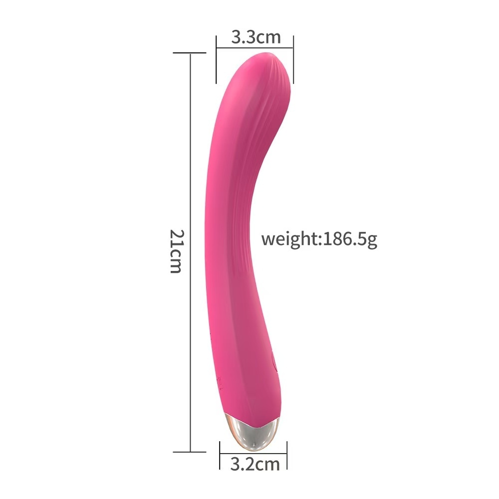 Vibrador Íntimo Potente para Mulheres – Recarregável, Silencioso e Prazer Intenso