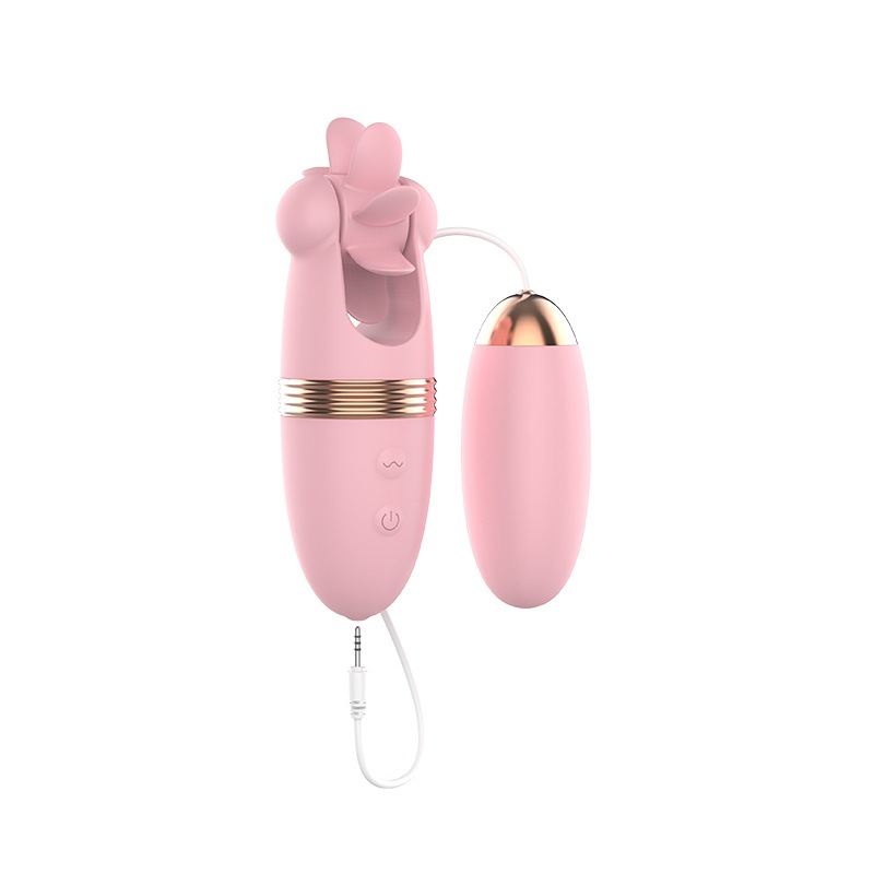 Ovo Vibratório Feminino 2 em 1 · 6 Modos Potentes · USB Recarregável · Prazer Discreto e Intenso
