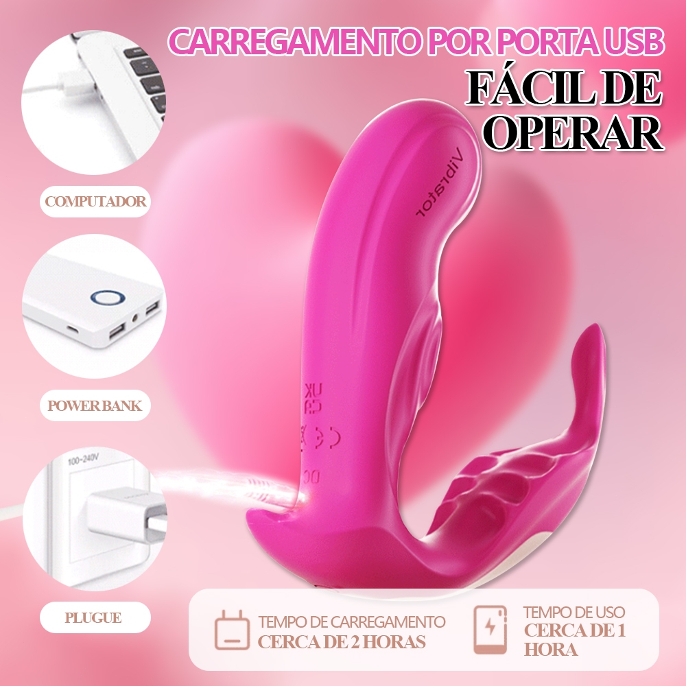Vibrador Plug Anal por Aplicativo de Recarregável Estimulador de Testículo Bluetooth Celular