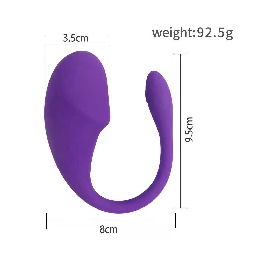 Vibrador Casal Bluetooth APP Controle • Recarregável • À Prova D'água • Envio 100% Discreto