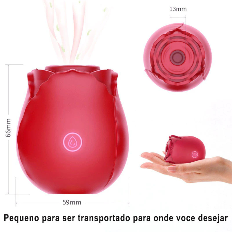 Rechargeable Clitoral Sucker Pink Female Vibrator Clitoral Stimulator Sex shop