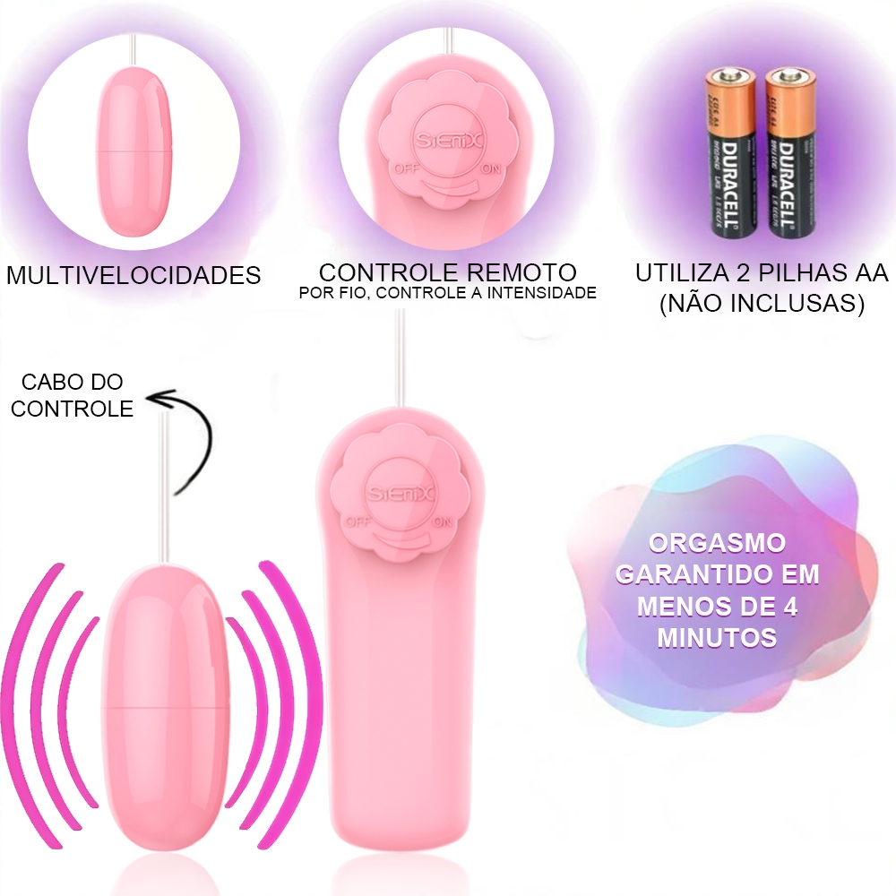Vibrador Golfinho – Estimulador Ponto G e Clitóris, Mini Ovo Vibratório para Prazer Intenso