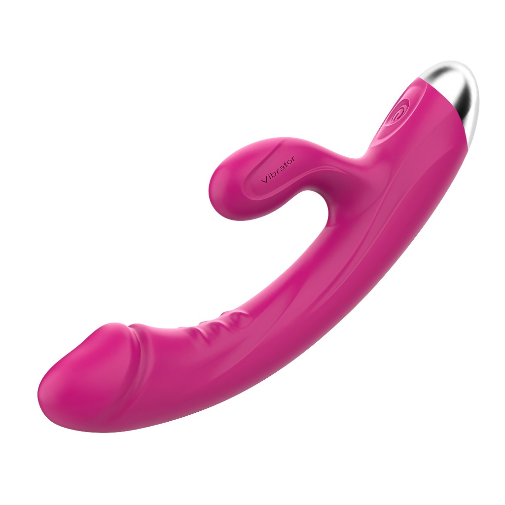 Vibrador Dupla Vibração Ponto G | Massageador Realista Modos Diversos Feminino