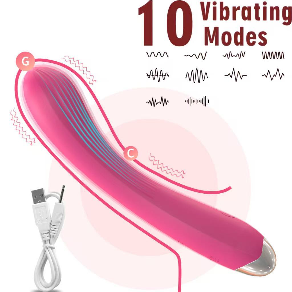 Vibrador Íntimo Potente para Mulheres – Recarregável, Silencioso e Prazer Intenso