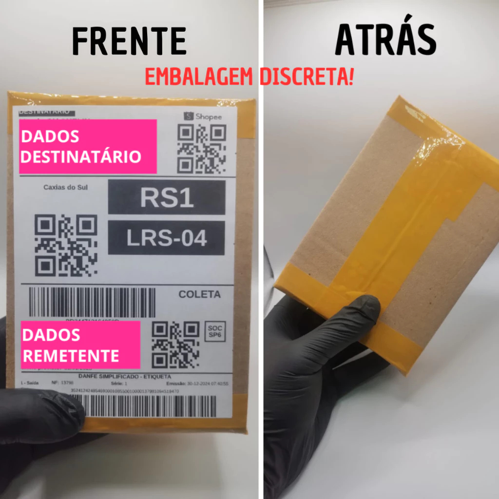 Vibrador Feminino Língua Artificial, Dupla Vibração, Silencioso, Recarregável USB, Envio Discreto