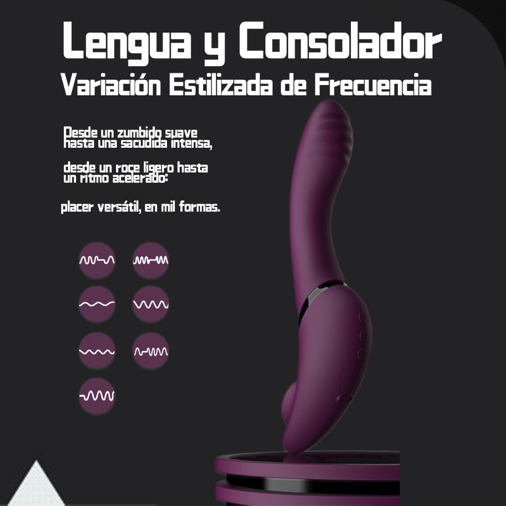 Vibrador recarregável estimulador de clitóris chupador G spot oral vaginal