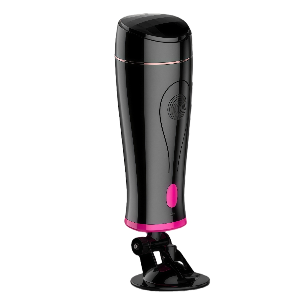 "Masturbador Masculino Automático com Vibrador - interativo com Estímulo de Vagina Falsa