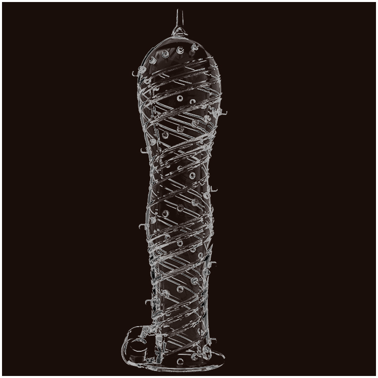 Capa Peniana Vibratória com Textura Espiral