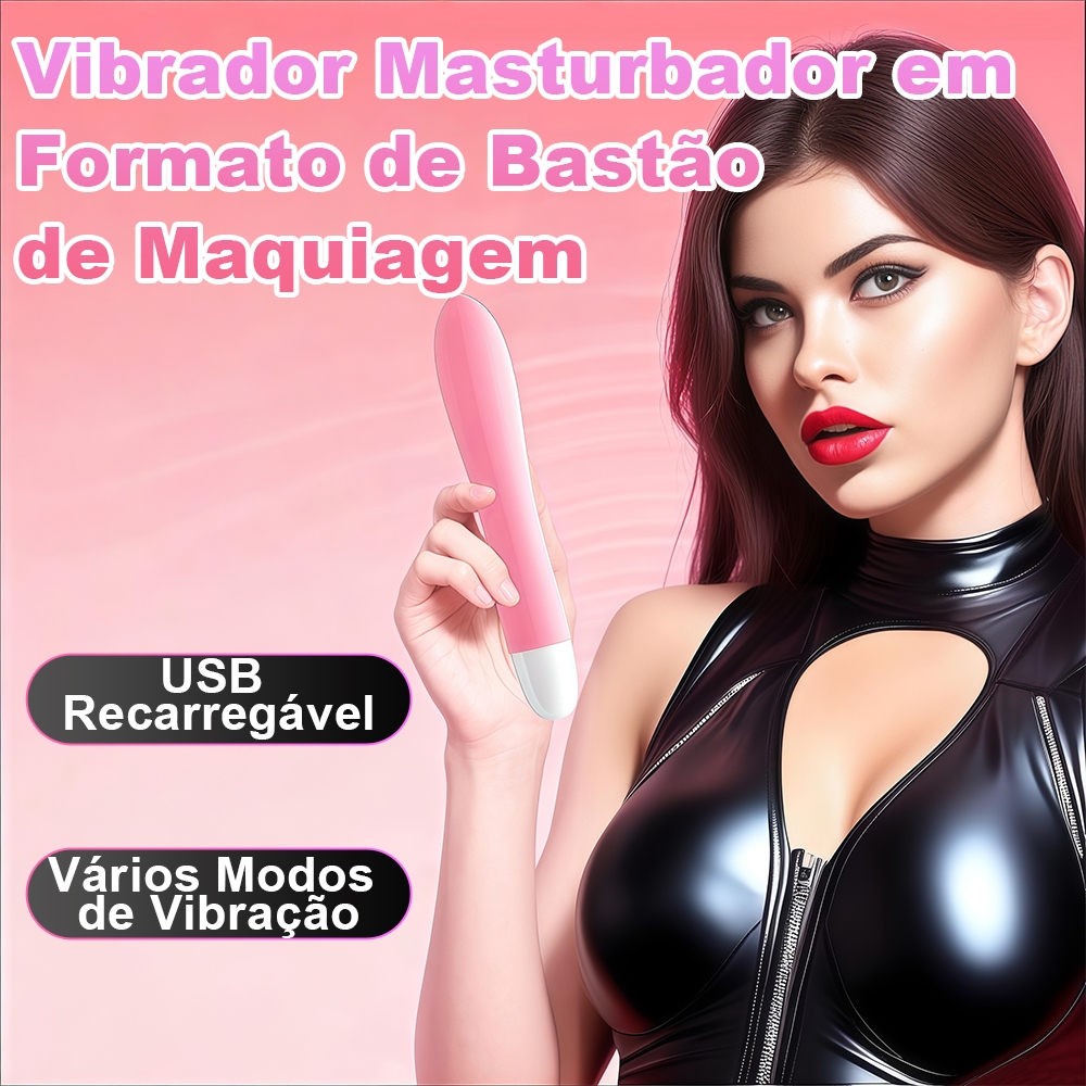 Vibrador feminino para ponto G com múltiplas frequências e silencioso, produto de sex shop