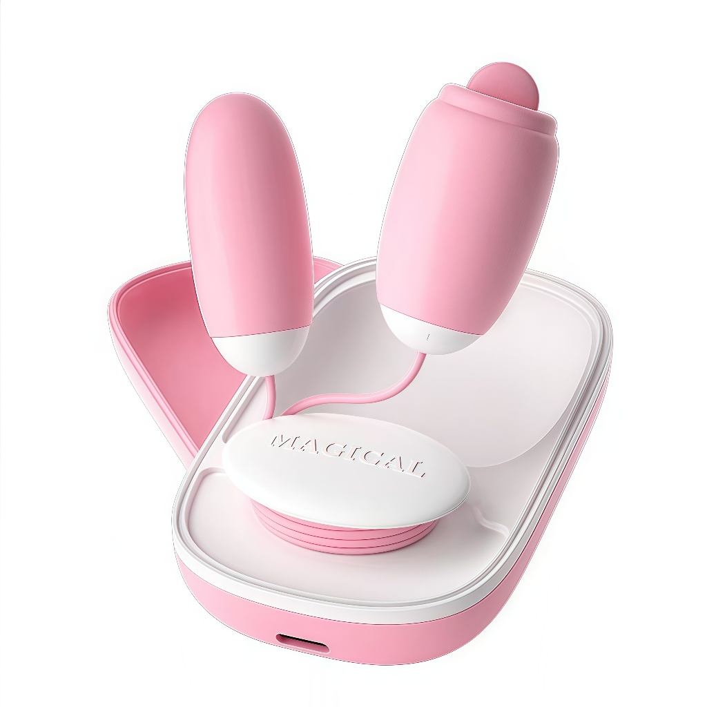 Vibrador Duplo 2 em 1 Sucção + Vibração 12 ModosUSB Silencioso Estimulador Clitoriano,razer Feminino