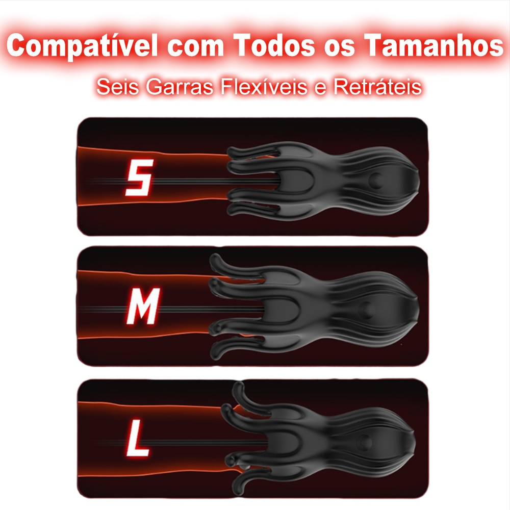 Vibrador Masculino APP Controle 9 Modos de Vibração • Silicone Macio • Recarregável USB